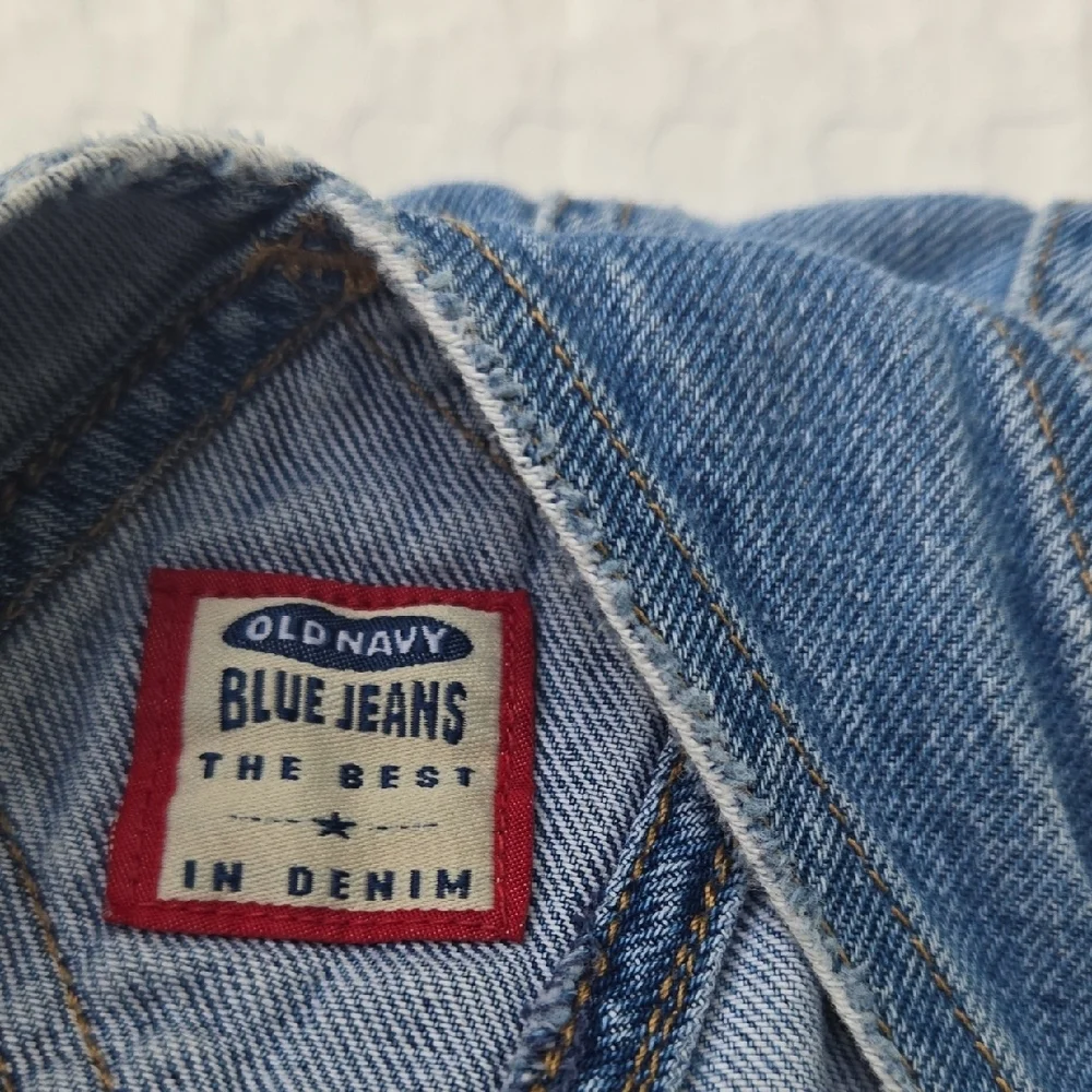 Old Navy Vintage Classic Light Blue Denim Overalls